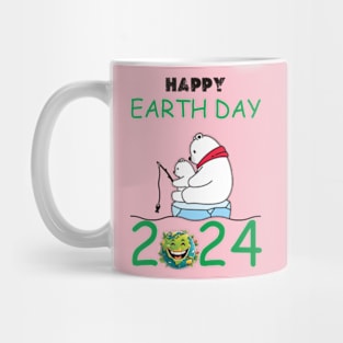 happy earth day 2024 gift april 22 Cute  Lover Mug